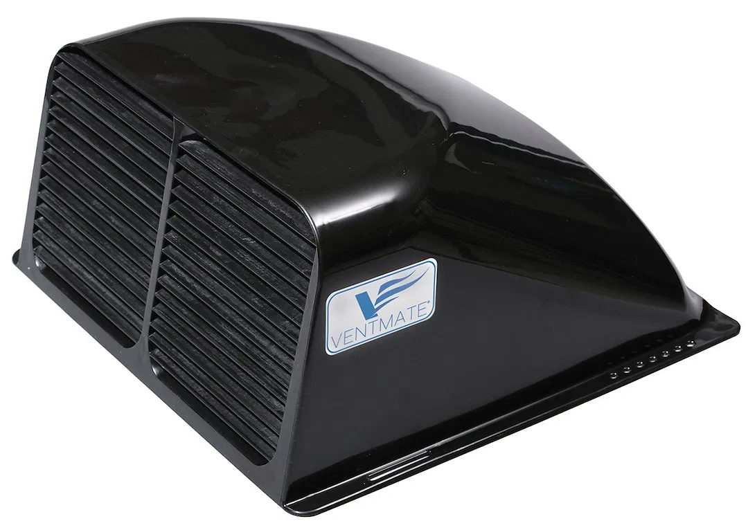 67313 – VENTMATE Roof Vent Cover, Exterior Mount Aero Dynamic Design Dome Type Ventilation Cover Vented On One Side F...